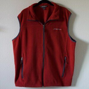 Eddie Bauer Men’s Zip-Up Fleece Vest